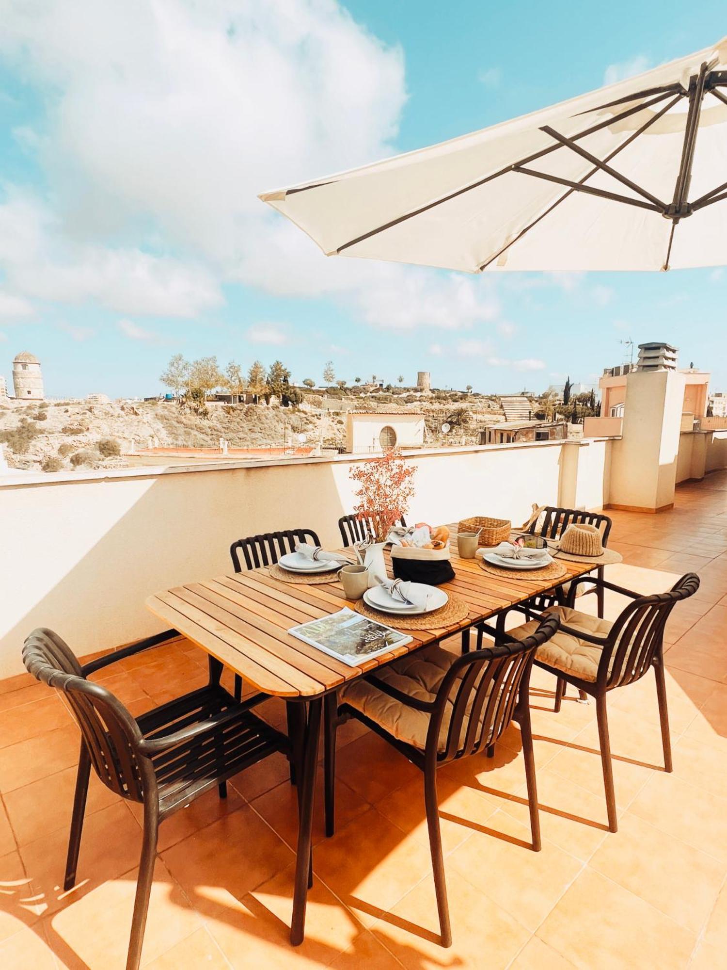 Apartmán Casa Jara- With A Private Terrace 360 Views In Old Town - Free Parking Cartagena Exteriér fotografie