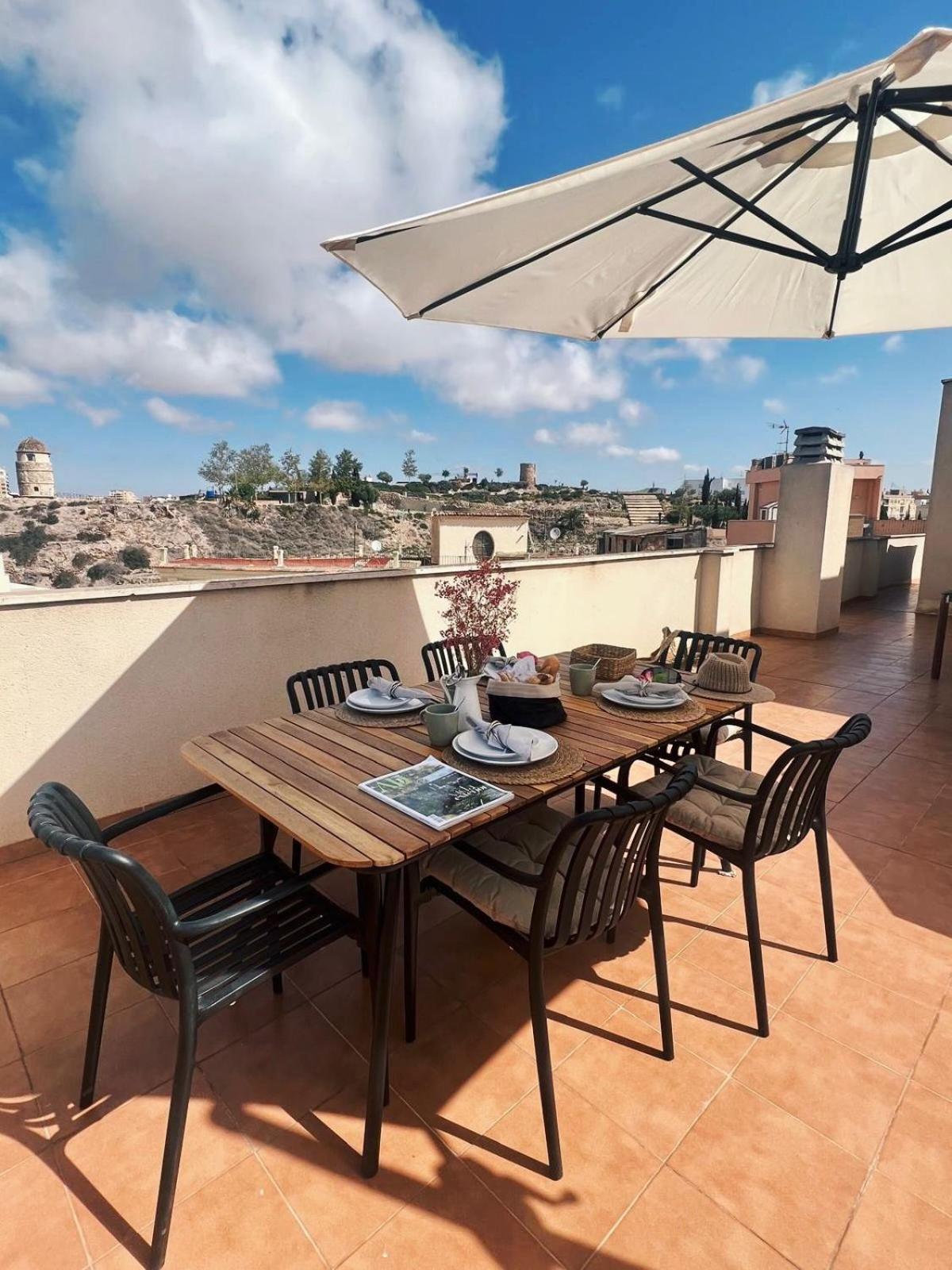 Apartmán Casa Jara- With A Private Terrace 360 Views In Old Town - Free Parking Cartagena Exteriér fotografie